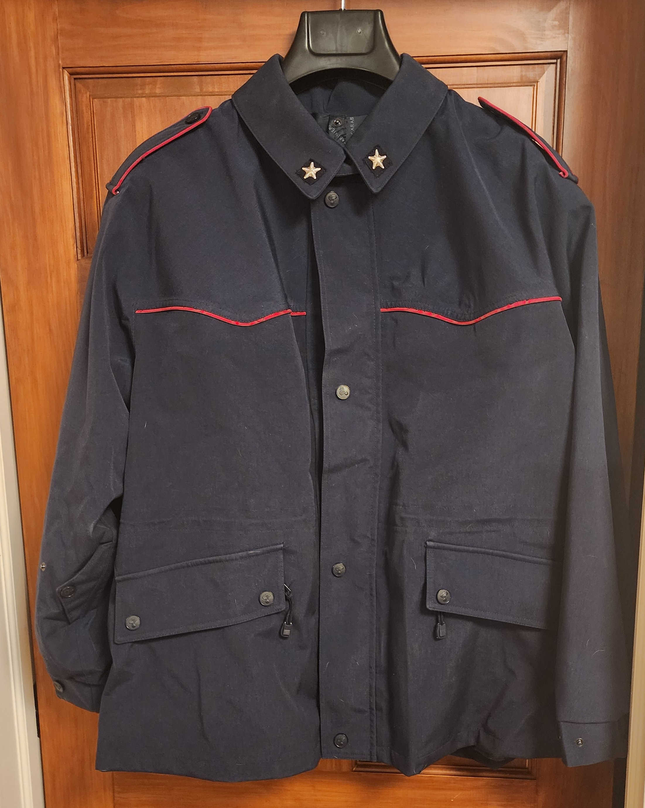 Complete INDUYCO armor system components for motorcycle use