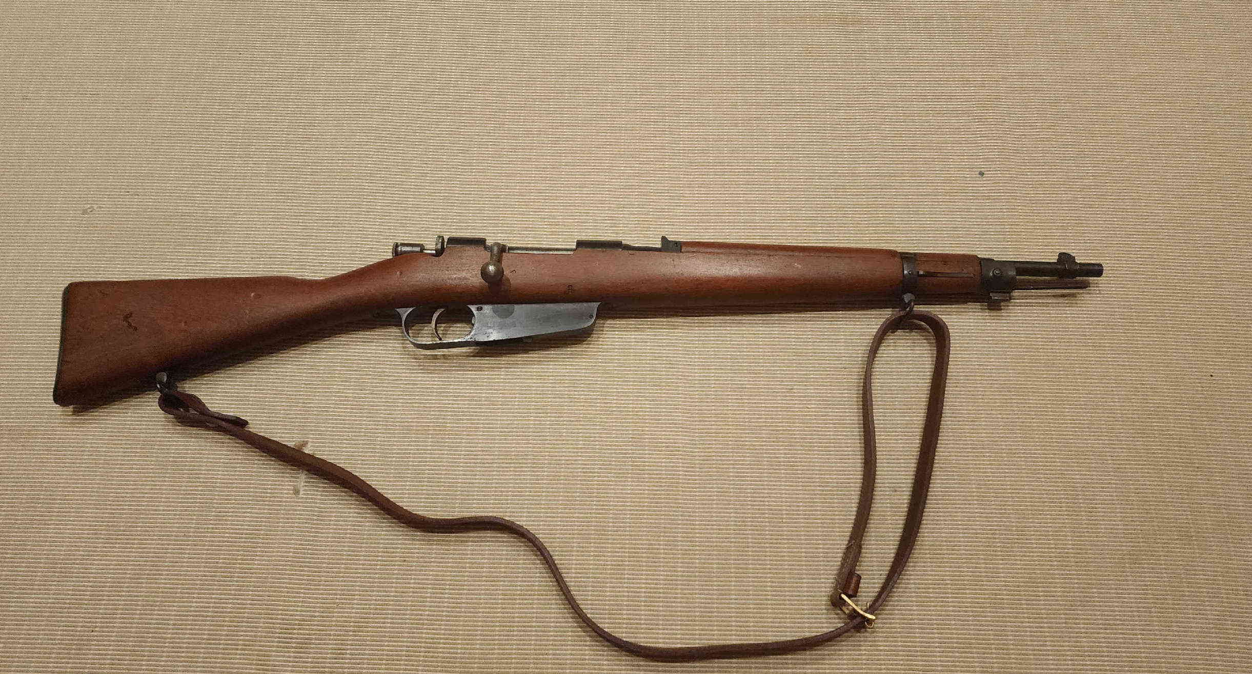 Right side view of Carcano M91/38 TS