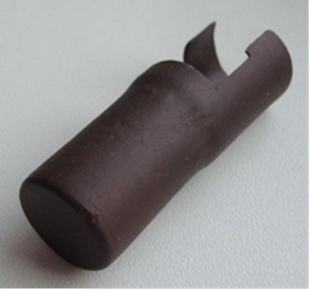 Cyrillic markings on the muzzle cover showing Sha and boxed Ze depot stamps