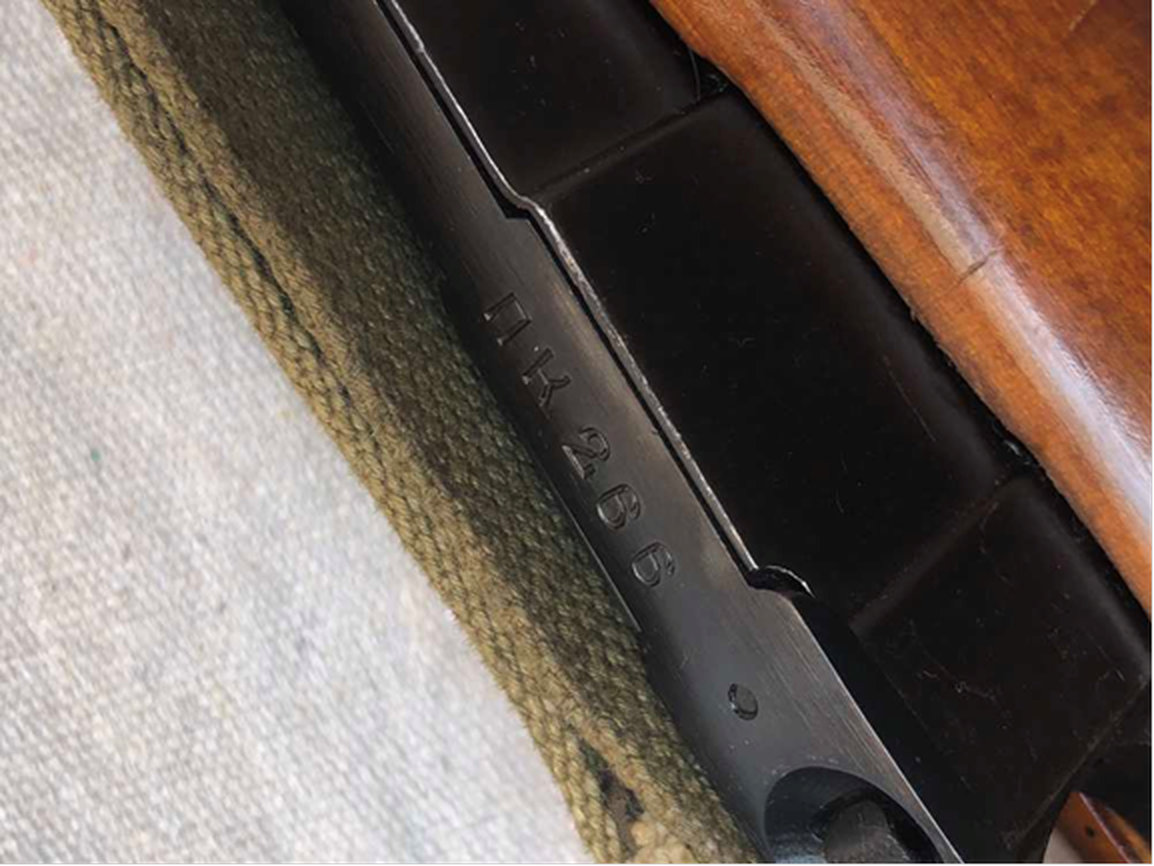 Buttstock and buttplate detail from another angle