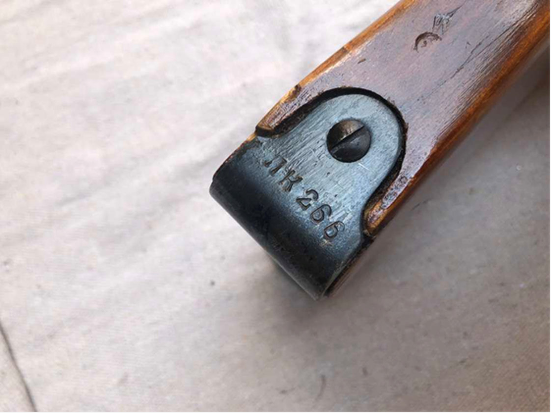 Additional close-up of markings and finish