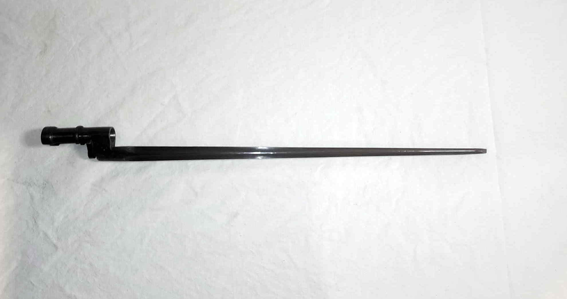 Mosin-Nagant M1891/30 socket bayonet shown from the opposite side