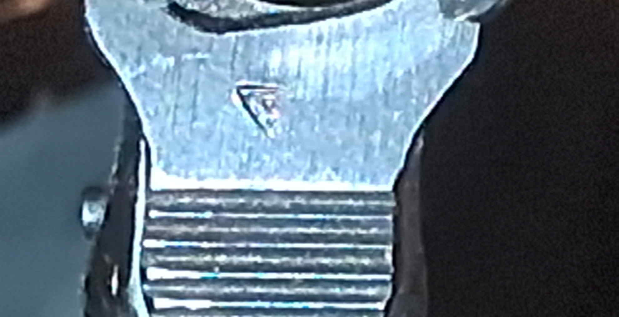Izhevsk Arsenal arrow in triangle mark on the Mosin-Nagant M1891/30 bayonet