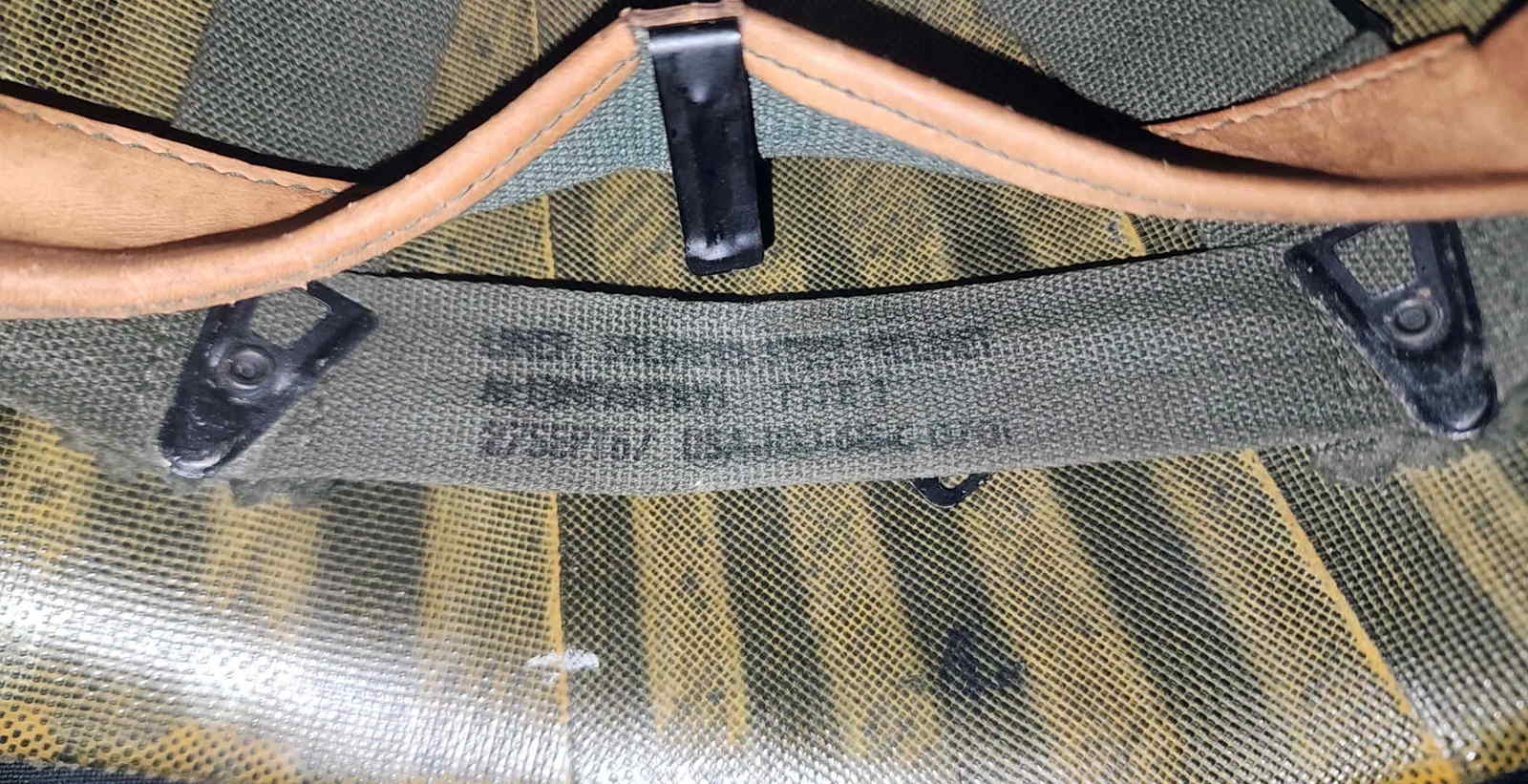 Liner contract marking showing 27 Sept 1967 and contract DSA-100-68-C-0701