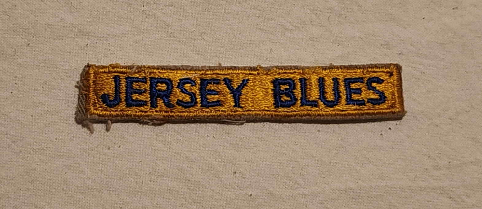 Original Jersey Blues tab associated with the 50th Armored Division