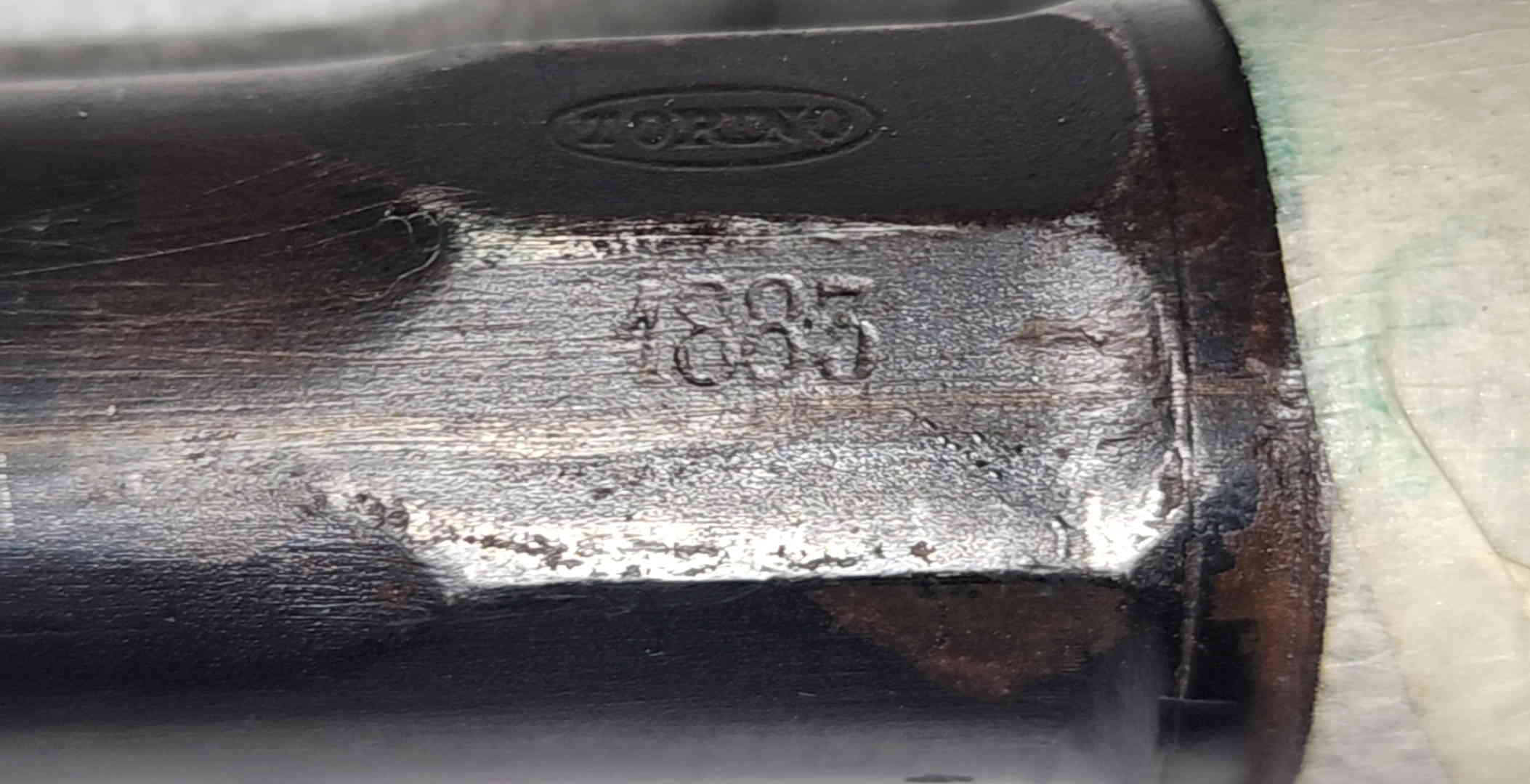1883 date stamp on the barrel shank
